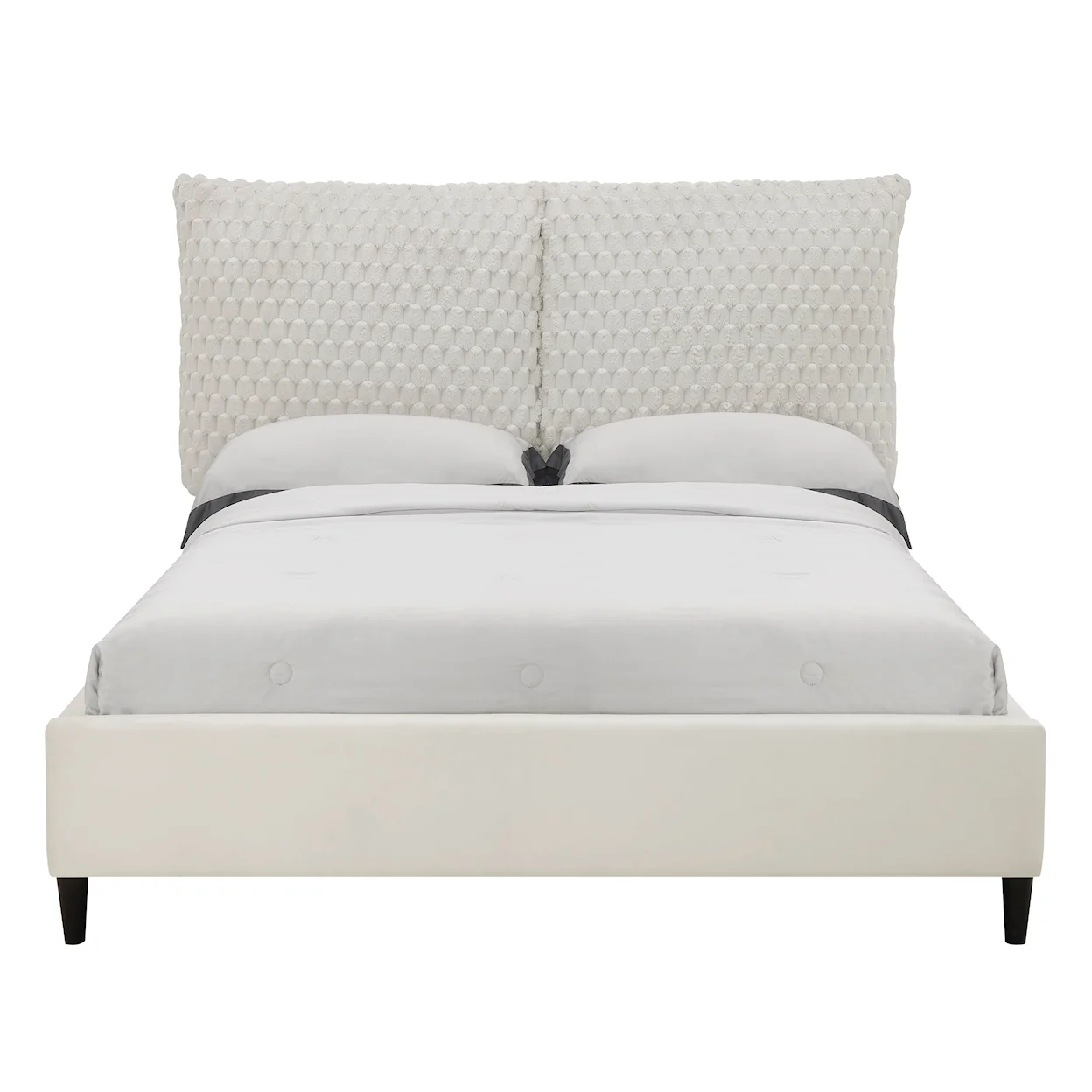 5113WH VIOLET KING BED FRAME