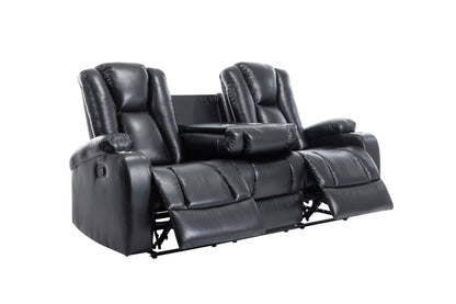 Noah Black - 3PC Reclining Set