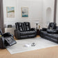 Noah Black - 3PC Reclining Set