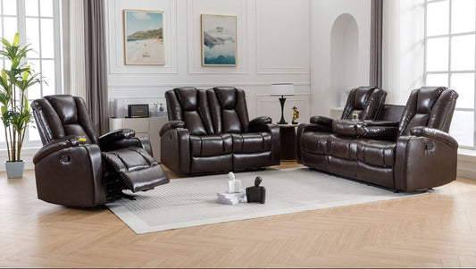 Noah Brown - 3PC Reclining Set