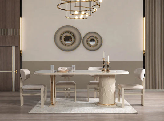 Helena Ivory 7-Piece Dining Set - Pay On Delivery $1,790.00