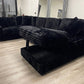 Alisson Black Sectional - Pay On Delivery $1,060