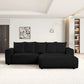 Romeo Black Sectional - Pay On Delivery $840.00