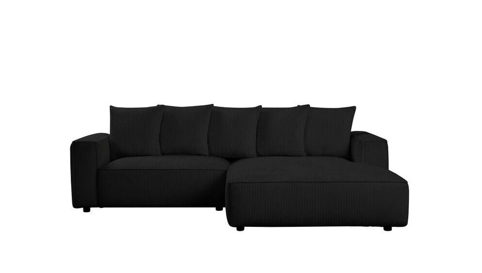 Romeo Black Sectional - Pay On Delivery $840.00