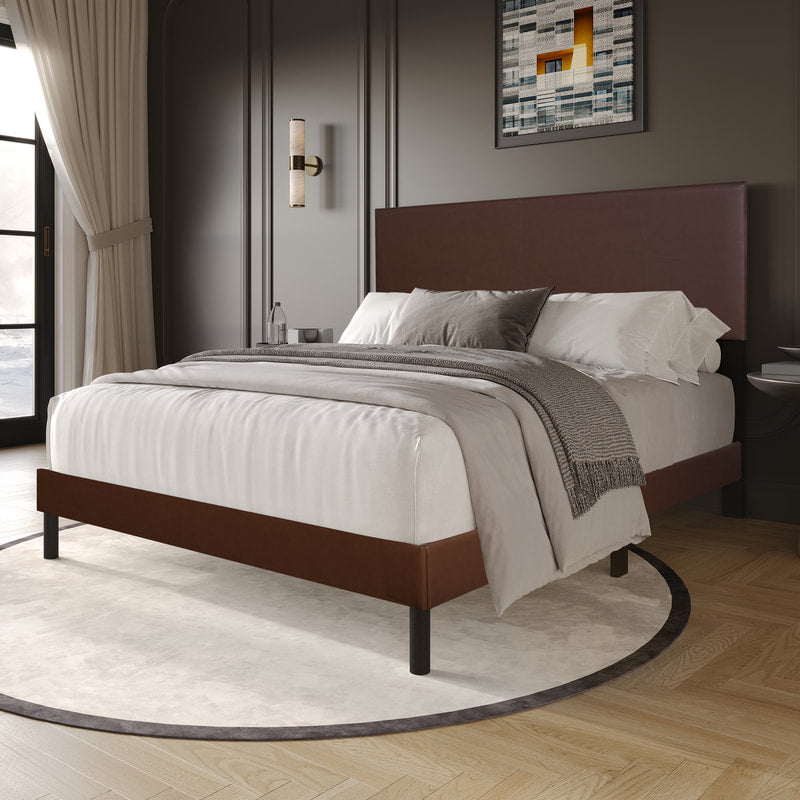 HH130 - Black King Platform Bed Frame - Pay On Delivery $240.00