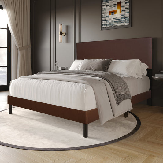 HH130 - Black King Platform Bed Frame - Pay On Delivery $240.00