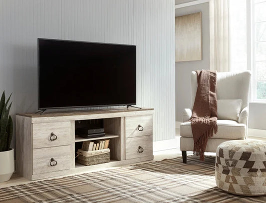 ASHLEY EW0267-268 - TV Stand 60" - Pay On Delivery $260.00