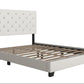 HH20188 - White Queen Platform Bed Frame - Pay On Delivery $230.00