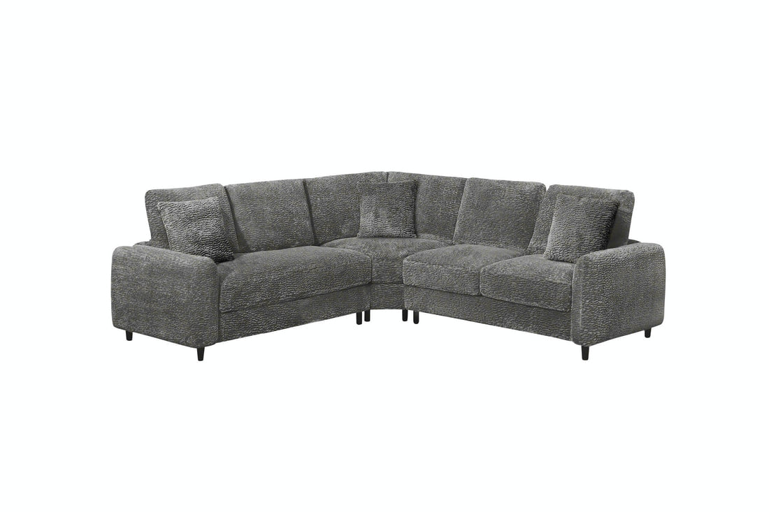 Stella Grey Sectional - Pay On Delivery $810.00