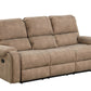 Titan1001-Latte OVERSIZED 3pc Reclining Se