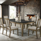 Melstone - (GENUINE MARBLE) Table & 6-Chairs - Pay On Delivery $1,010.00