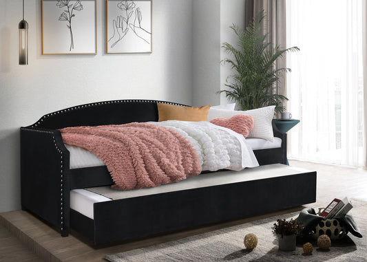 Black Daybed with Trundle - Pay On Delivery $290.00