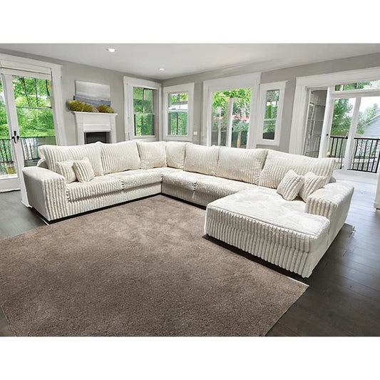 S320 Texan (Ivory) Sectional - Pay On Delivery $1,520.00