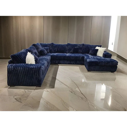S320 Texan (Blue) Sectional - Pay On Delivery $1,520.00
