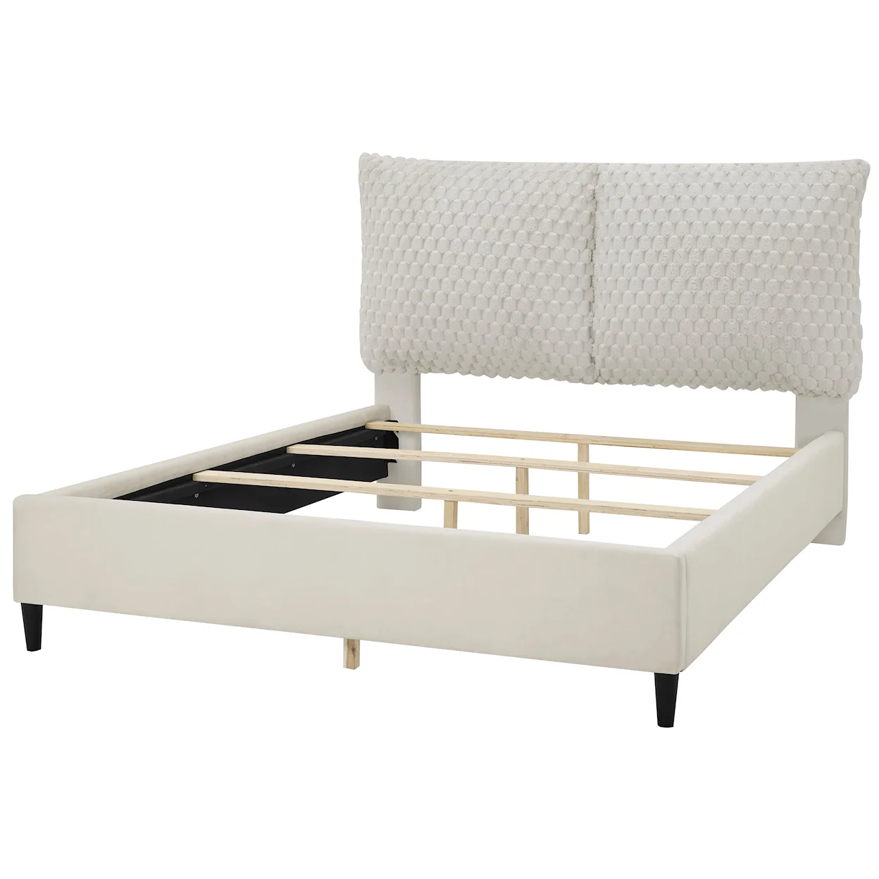 5113WH VIOLET QUEEN BED FRAME