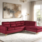 Vogue Red Sectional - Pay On Delivery $630.00