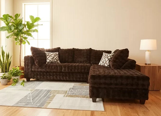 S302 (Chocolate) Sectional - Pay On Delivery $630.00